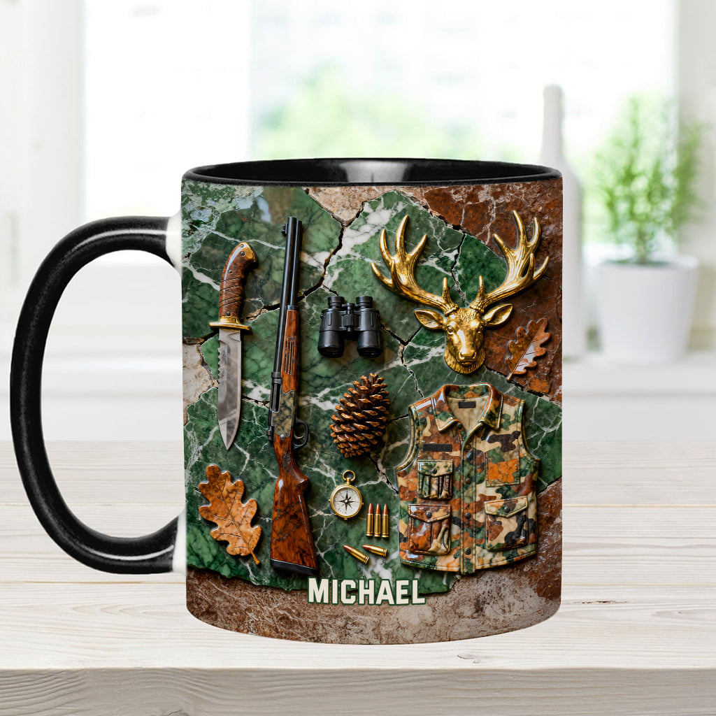 Love Hunting - Personalized Hunting Accent Mug