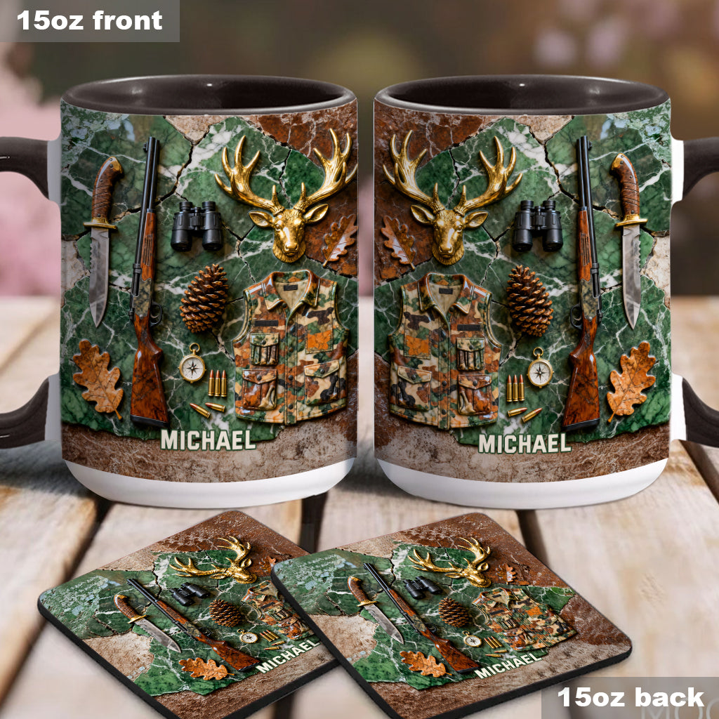 Love Hunting - Personalized Hunting Accent Mug