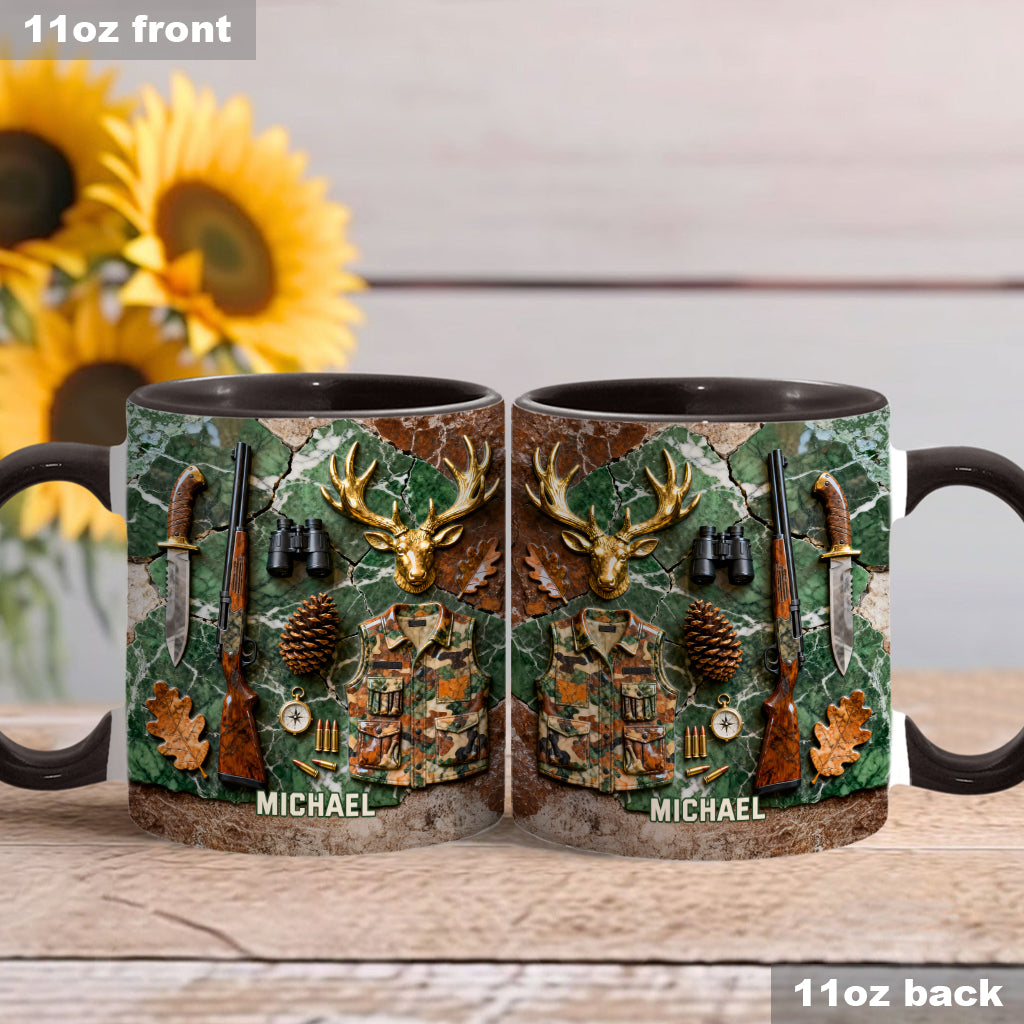 Love Hunting - Personalized Hunting Accent Mug