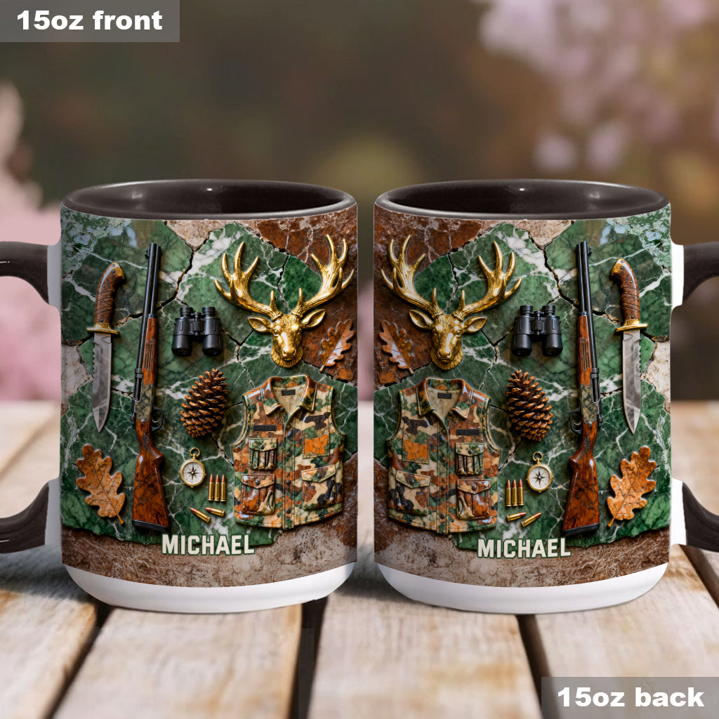 Love Hunting - Personalized Hunting Accent Mug