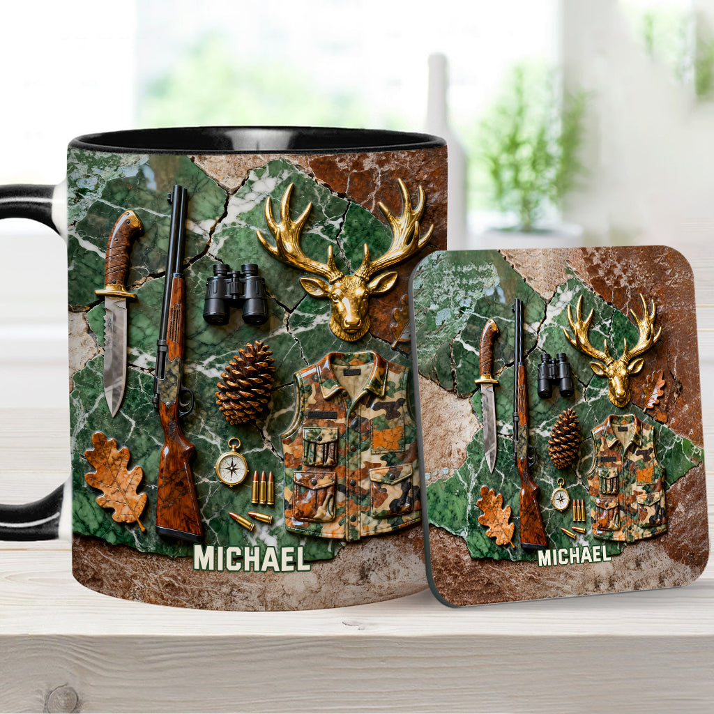 Love Hunting - Personalized Hunting Accent Mug