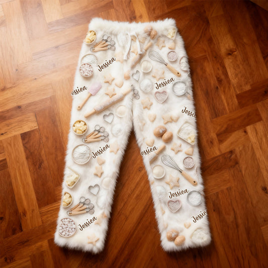 J'adore la pâtisserie - Pantalon de survêtement unisexe personnalisé pour la pâtisserie