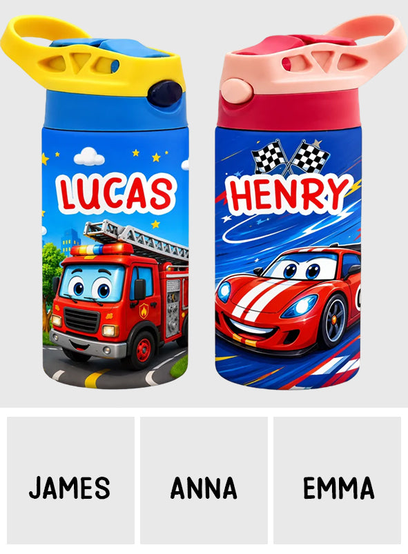 Back To School - Personalized Teacher Kids Water Bottle