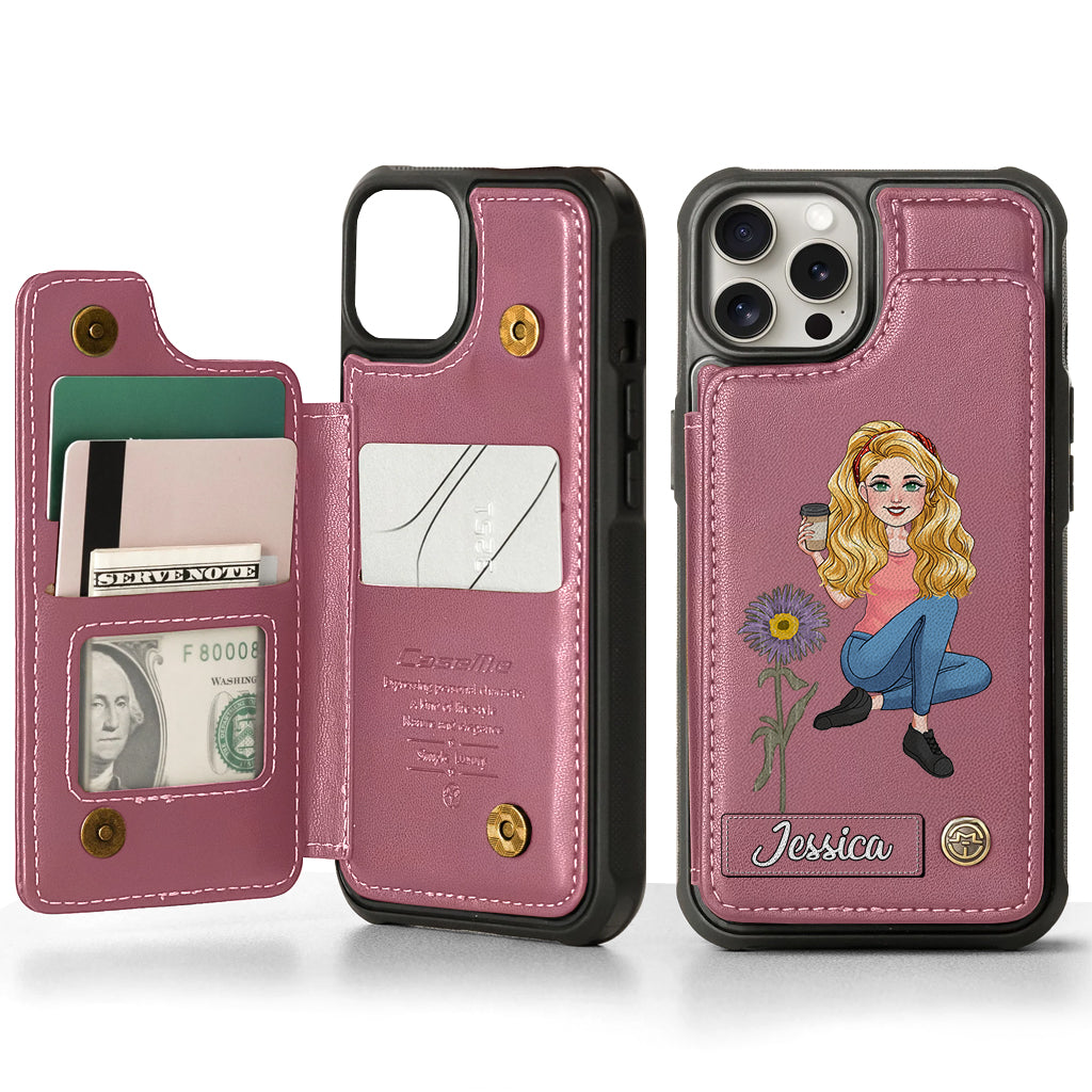 Gift For Friends Birth Month - Personalized Bestie Wallet Phone Case