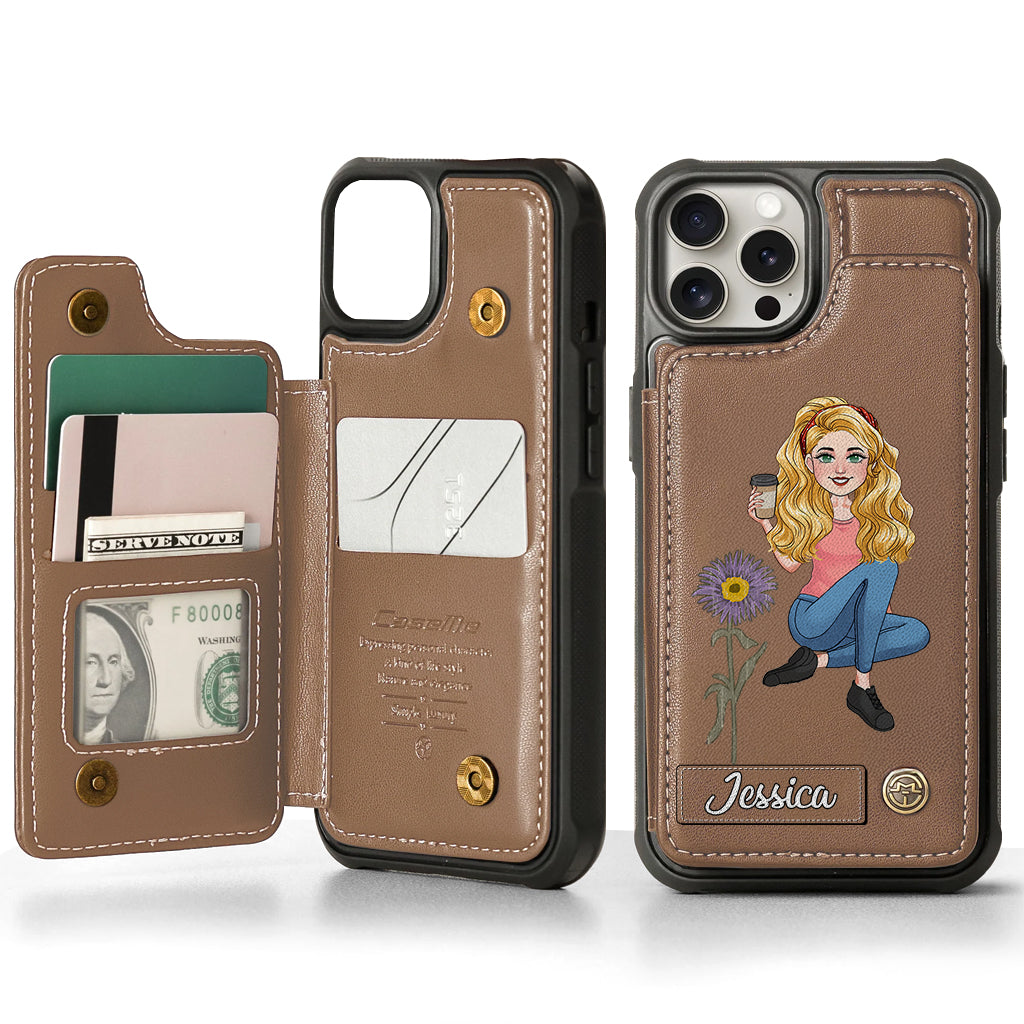 Gift For Friends Birth Month - Personalized Bestie Wallet Phone Case