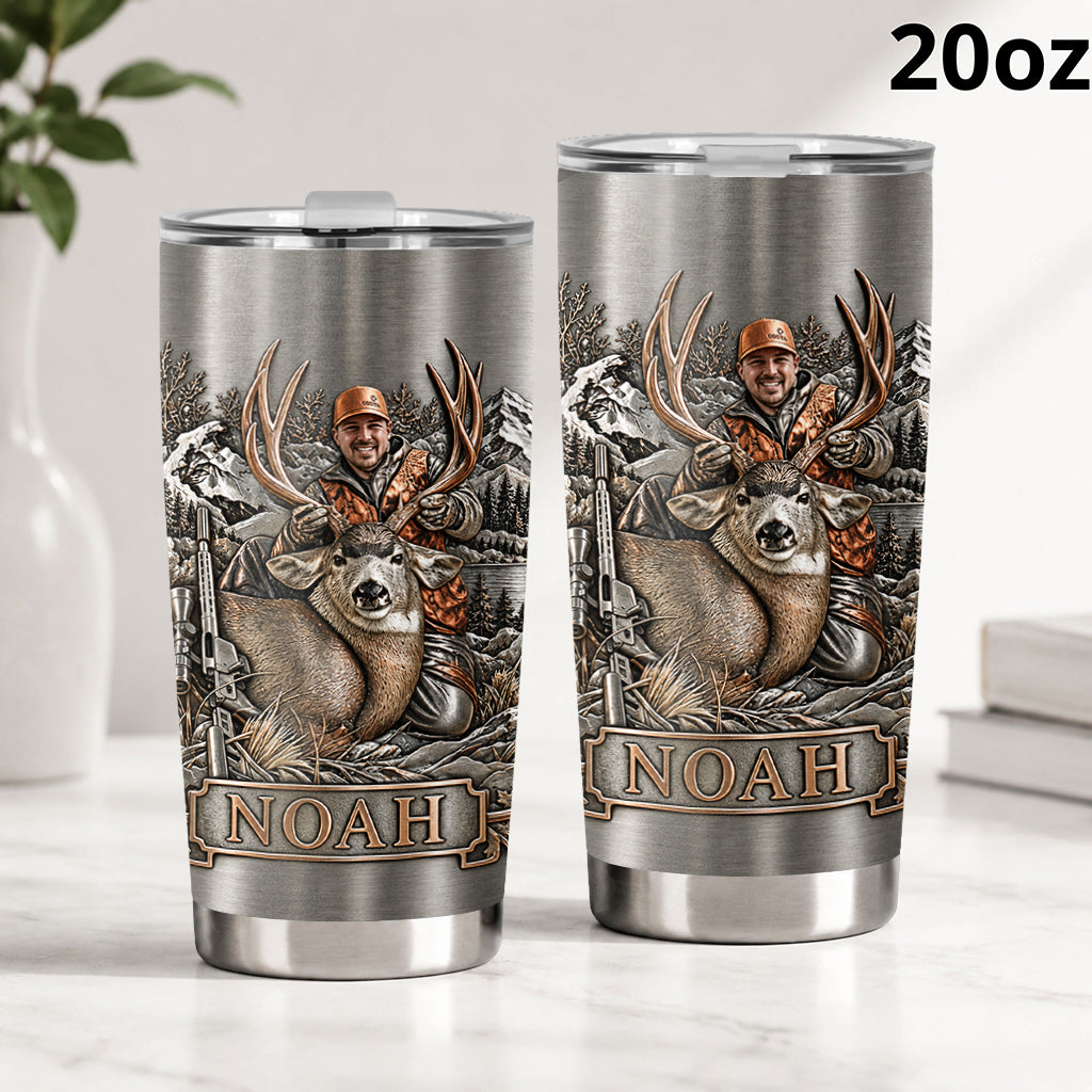 Deer Hunting - Personalized Hunting Tumbler