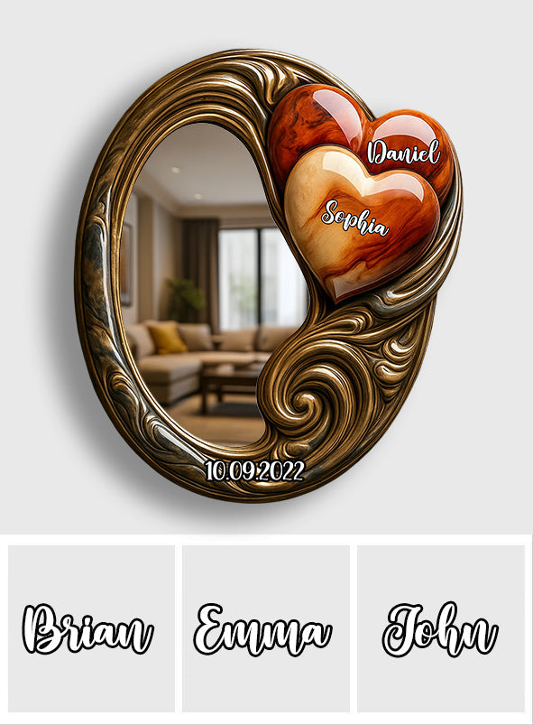 You And Me We Got This - Personalized Couple Wall Hanging Mirror