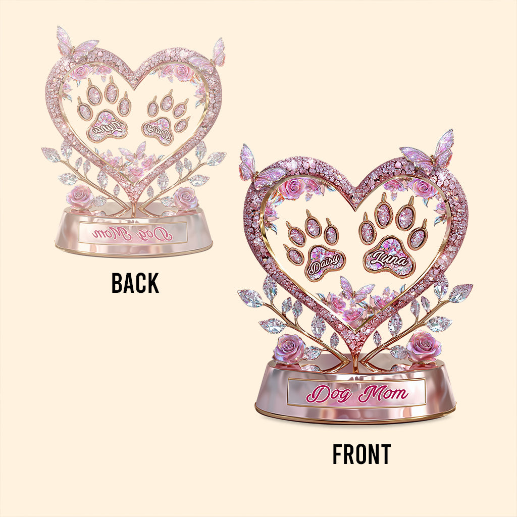 Fur Mama - Personalized Dog Custom Shaped Acrylic Plaque