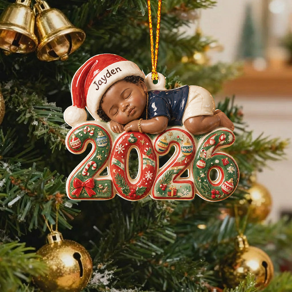My 1st Christmas - Personalized Newborn Premium 3D Ornament