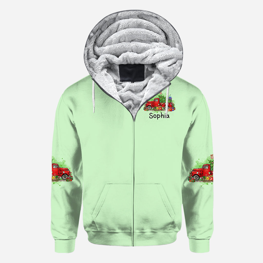 Jesus Take The Wheel - Personalized Christmas All Over Shirt