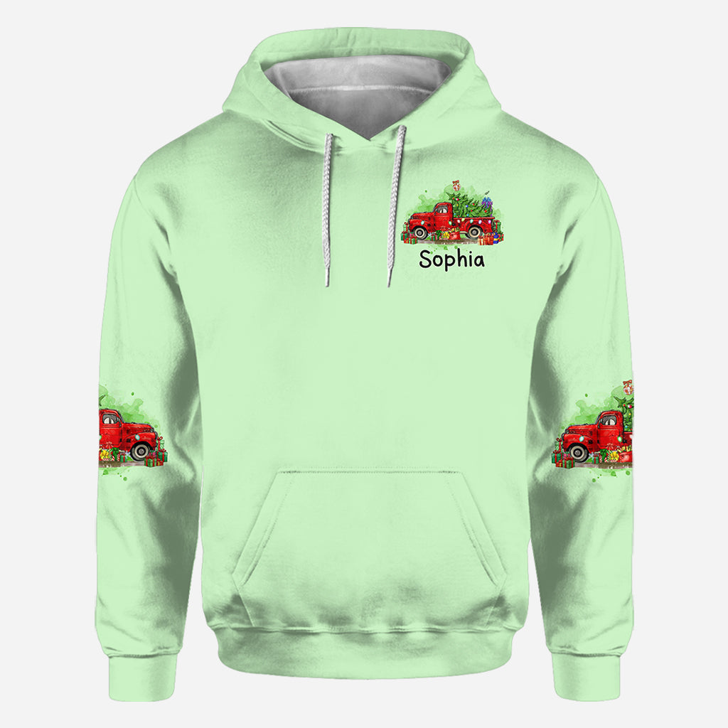 Jesus Take The Wheel - Personalized Christmas All Over Shirt