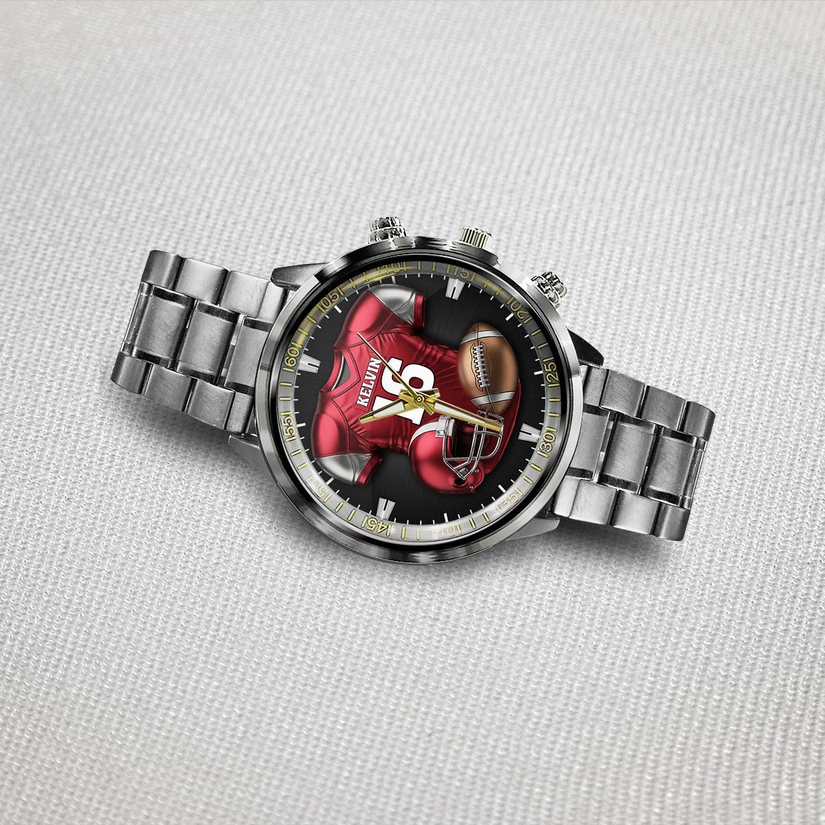 Love Football - Personalized Football Hand Watch