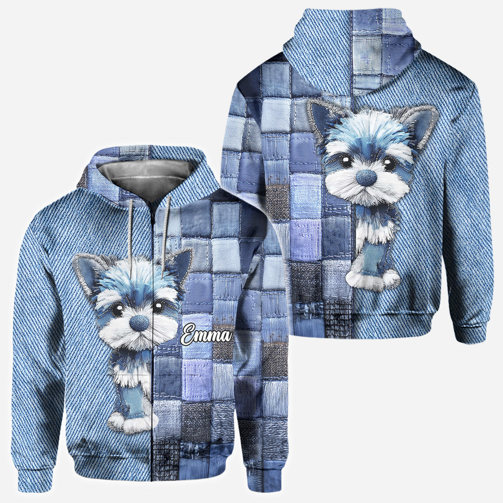 Love Yorkshire Terriers - Personalized Dog All Over Shirt