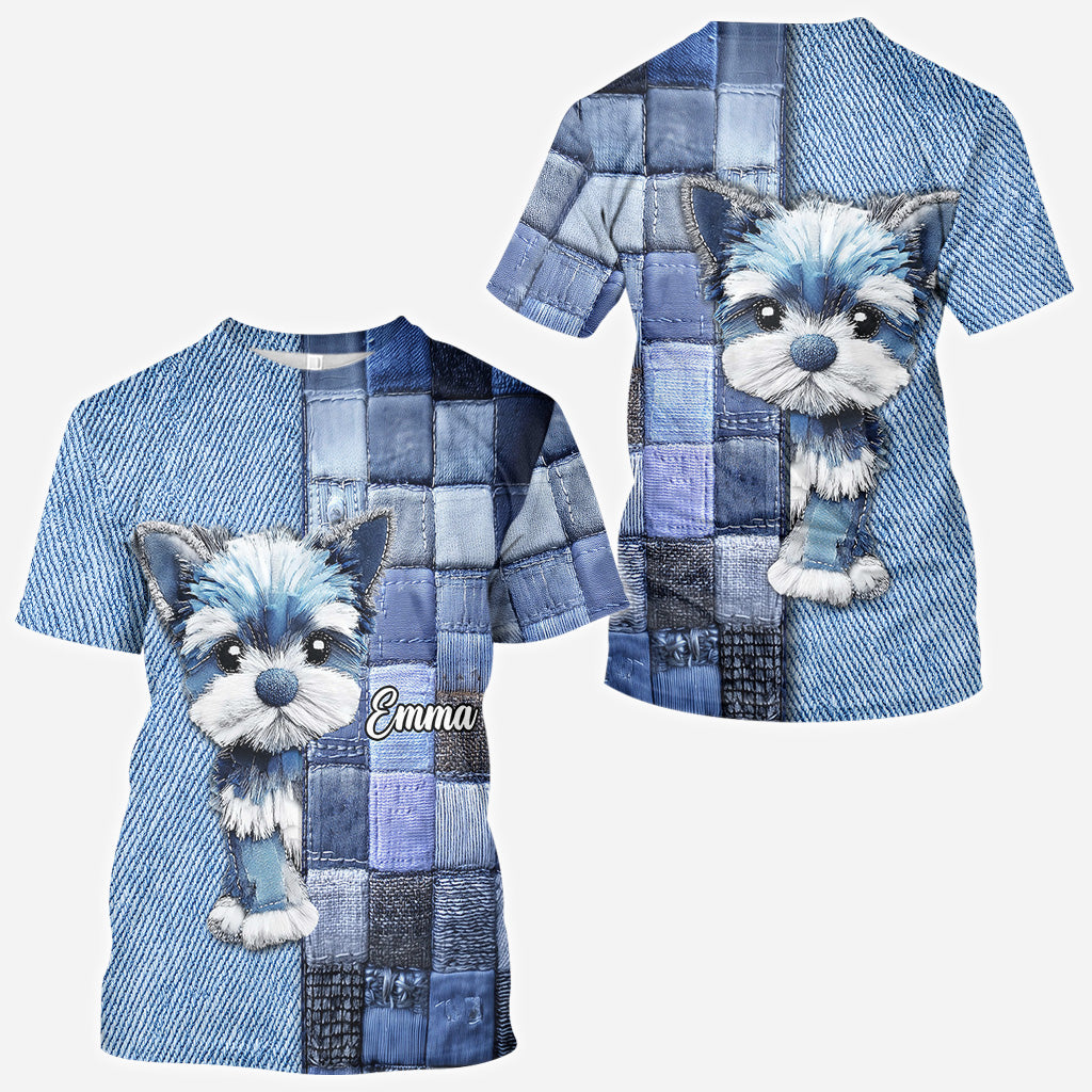 Love Yorkshire Terriers - Personalized Dog All Over Shirt