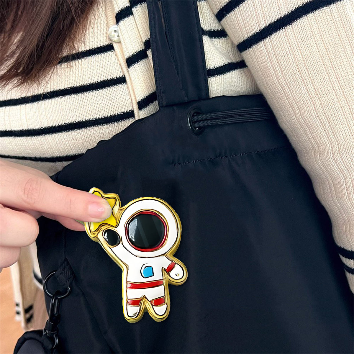 Cute Astronaut Pin Collection - Personalized Kid Pin