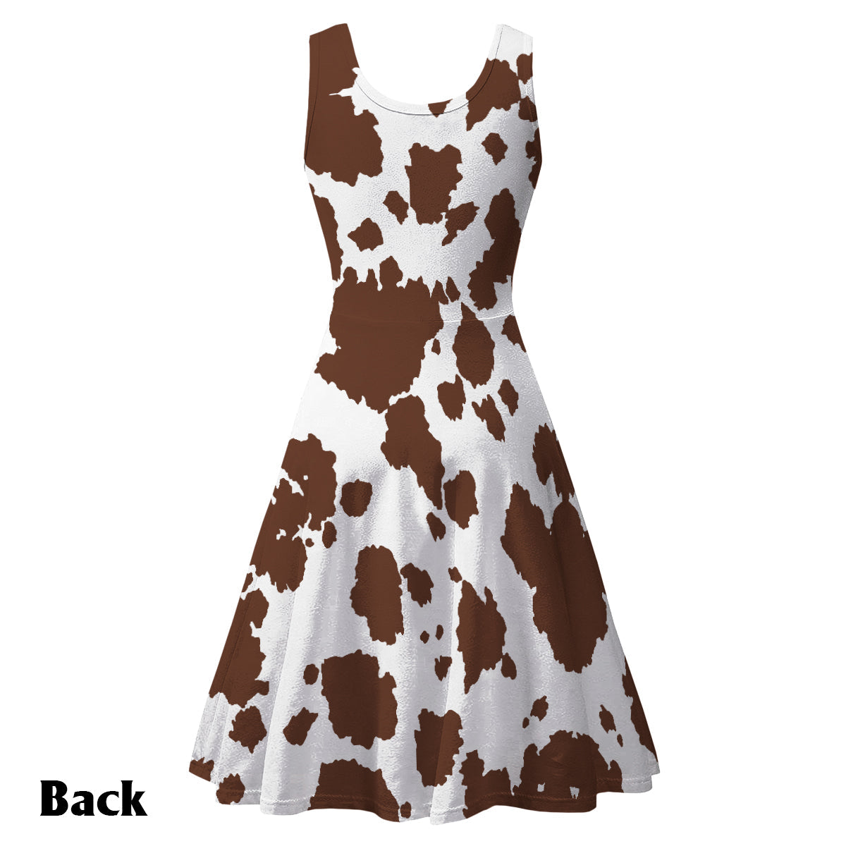 Juste une fille qui aime les vaches des Highlands - Robe sans manches personnalisée avec motif vache des Highlands