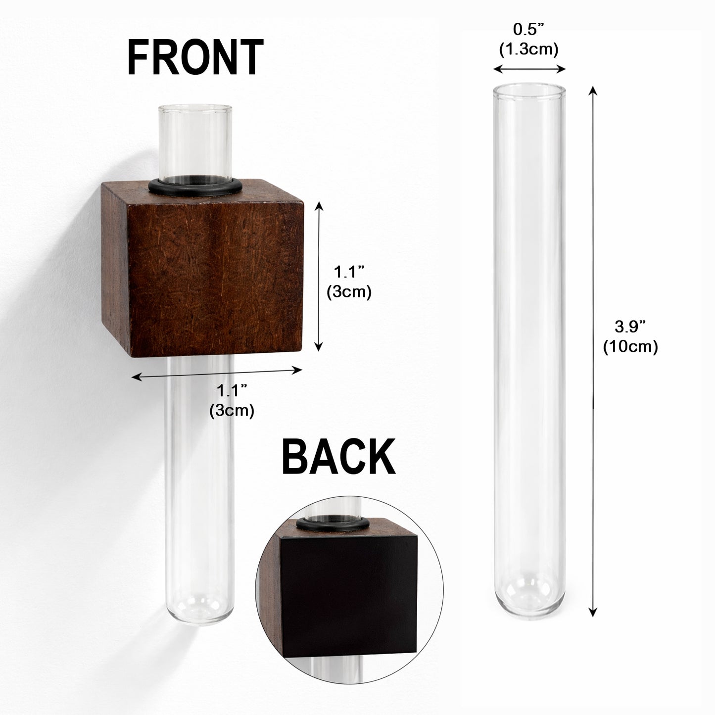 Any Pet Photo - Personalized Dog Magnetic Flower Vase