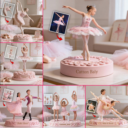 Ballet Girl, Ballerina - Personalized Ballet Custom Shaped Acrylic Plaque