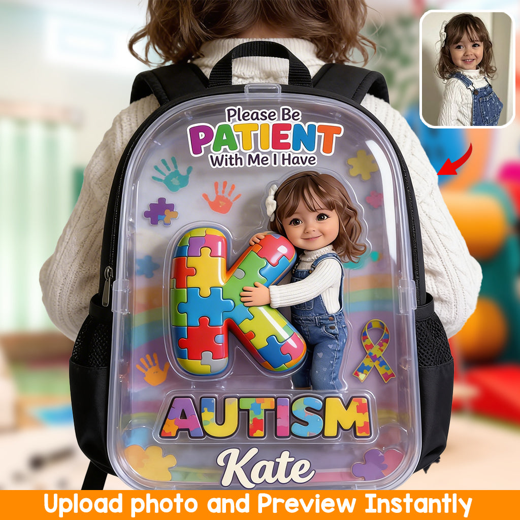 Be Kind - Personalized Autism Awareness Multifunctional Backpack