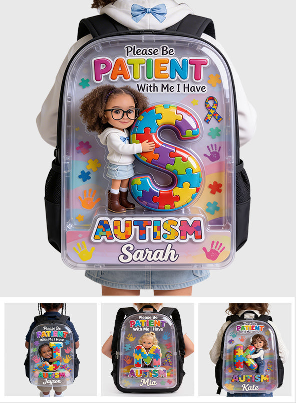 Be Kind - Personalized Autism Awareness Multifunctional Backpack