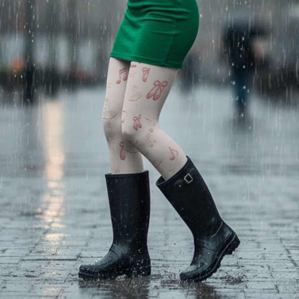 Cadeau ballerine - Collants de ballet personnalisés pour femmes