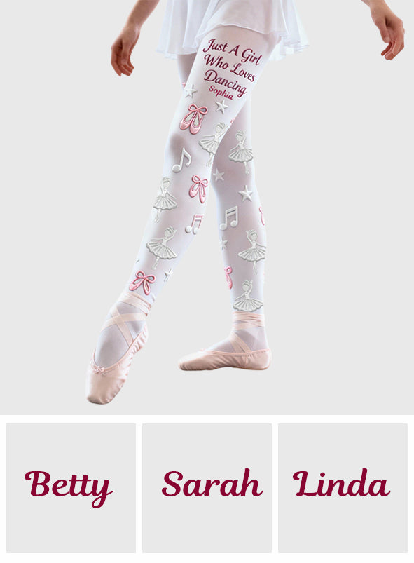 Cadeau ballerine - Collants de ballet personnalisés pour femmes