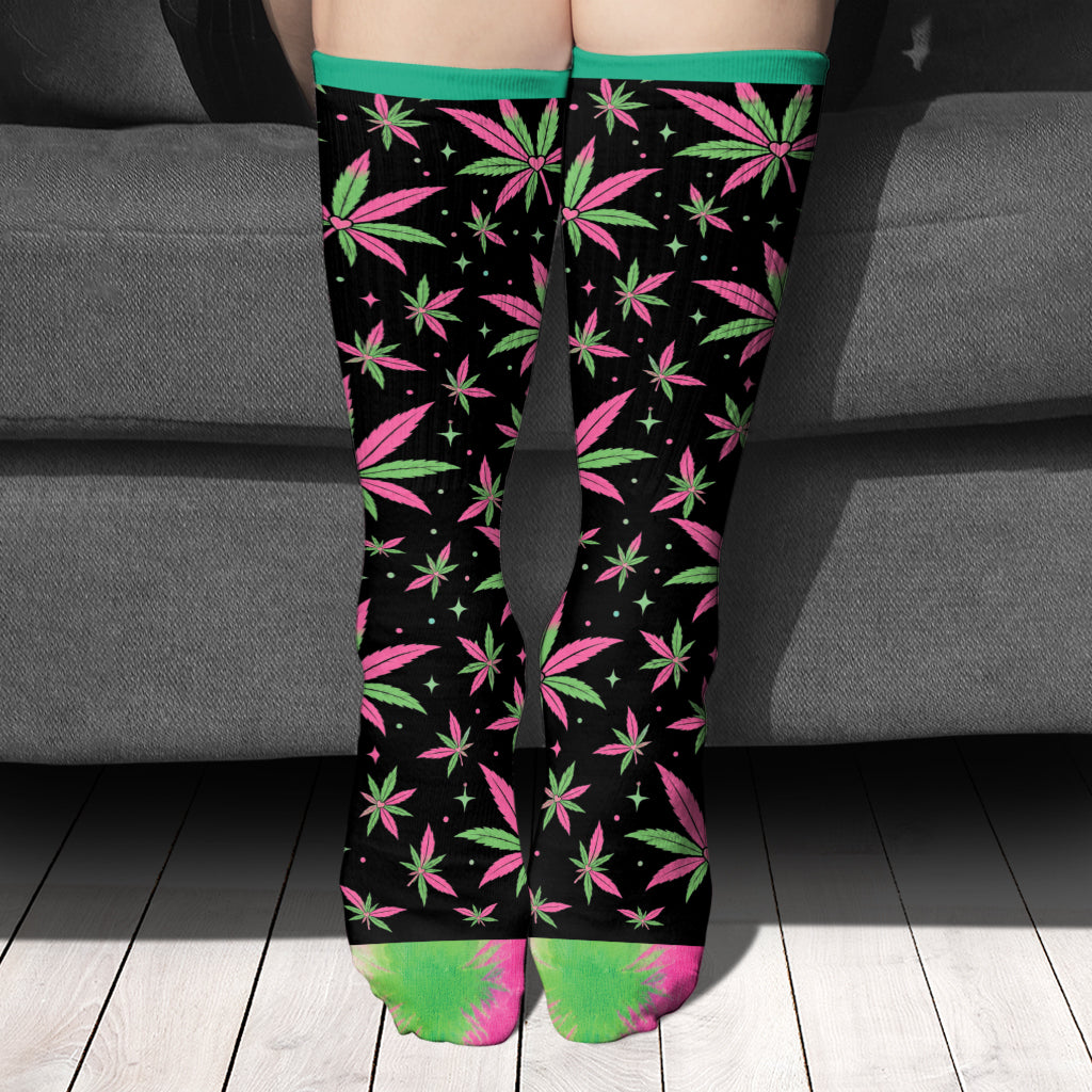 Shhh... I'm High - Personalized Weed Socks
