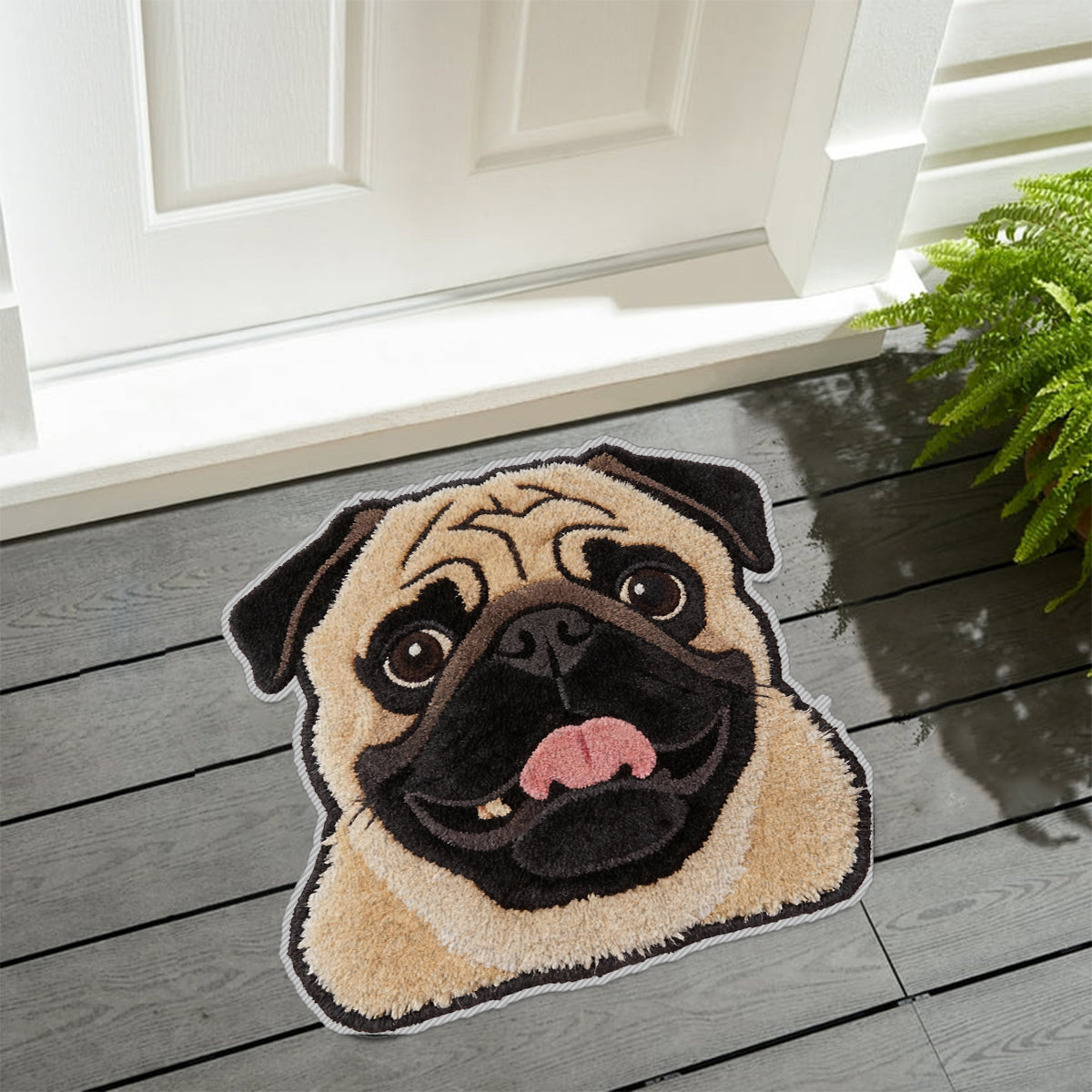 Custom From Any Photo - Personalized Dog Non-Slip Tufted Rug