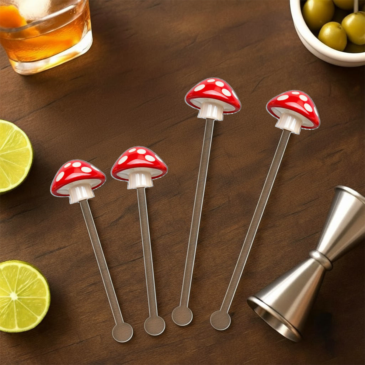 Be You The World Will Adjust, Hippie Style - Personalized Hippie Set Accent Mug with Acrylic Stirrers