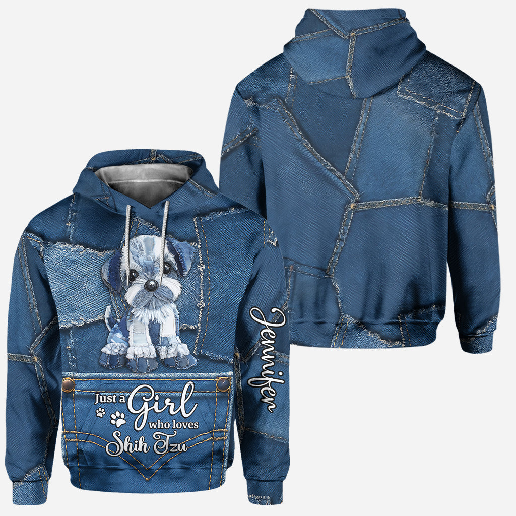 Love Shih Tzu - Personalized Dog Hoodie and Leggings