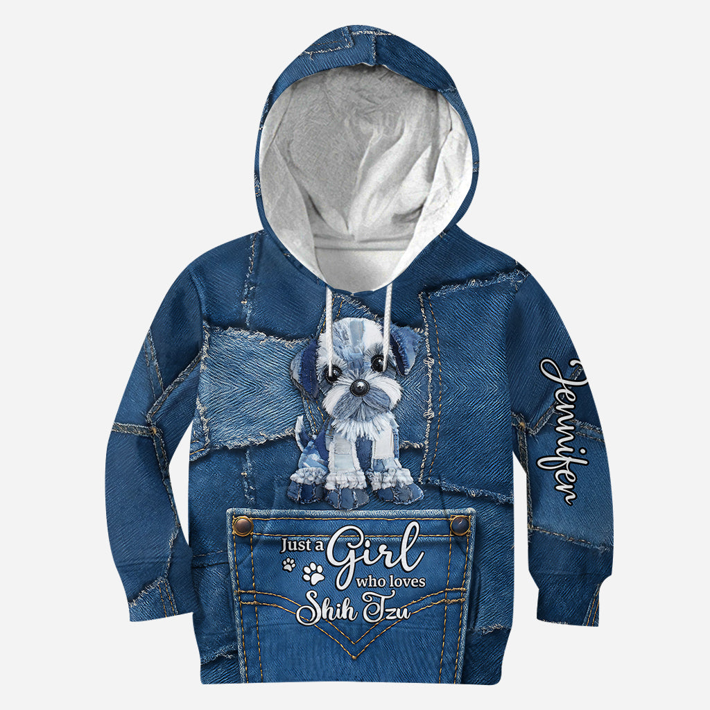 Love Shih Tzu - Personalized Dog Hoodie and Leggings