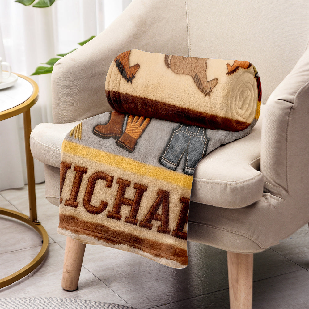 Farmer Life - Personalized Farmer Blanket