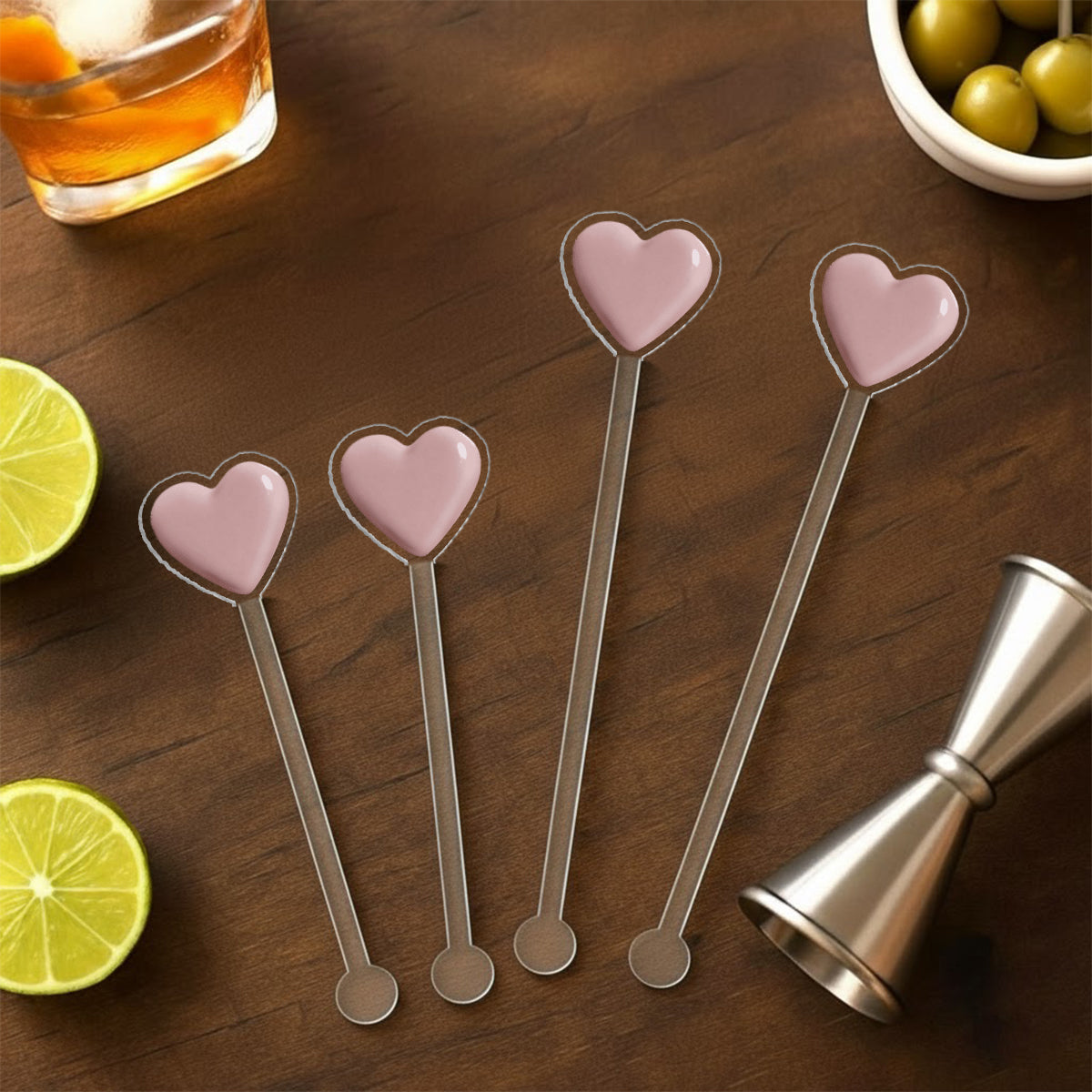 I'd Punch A Btch For You, Right In The Throat Besties - Personalized Bestie Set Accent Mug with Acrylic Stirrers