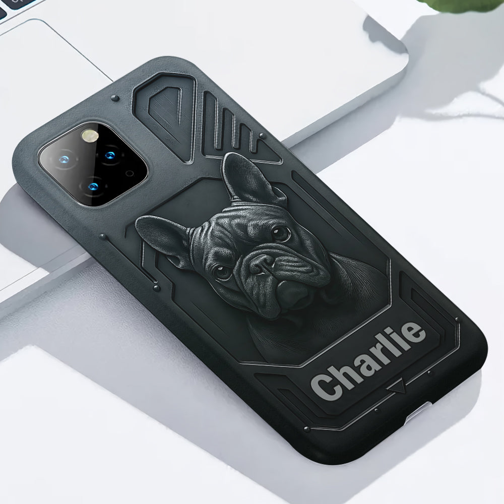 Meilleure maman/papa de chien - Coque de téléphone personnalisée avec impression intégrale de chien