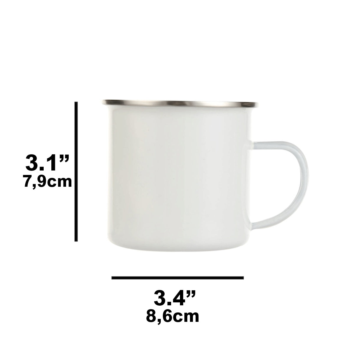 Just A Girl Who Loves Camping - Personalized Camping Enamel Mug