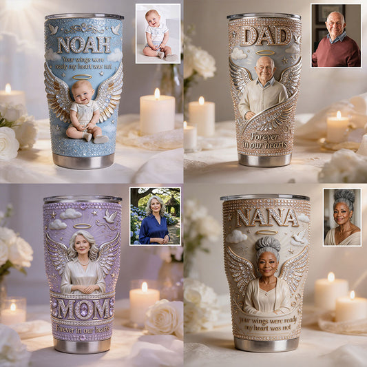Custom Any Photo - Personalized Memorial Tumbler