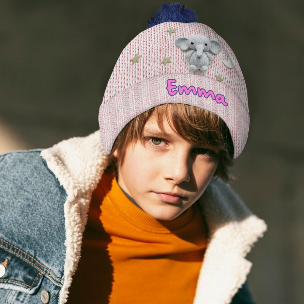 Perfect Gift For Kids - Personalized Kid Beanie Hat