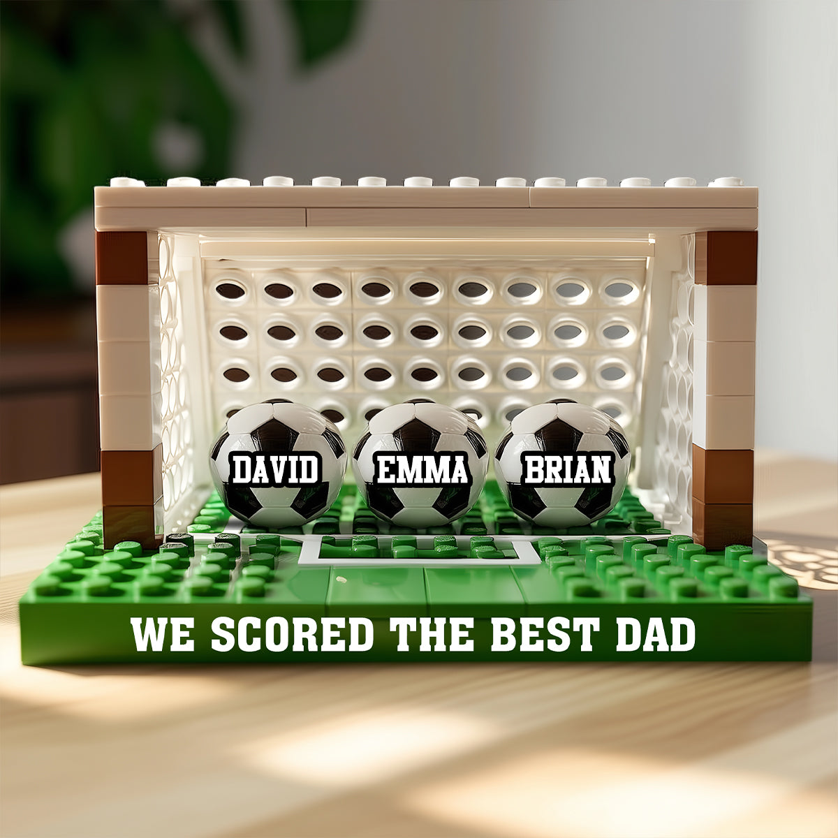 Football/ Soccer Dad - Personalized Soccer Custom Shaped Acrylic Plaque