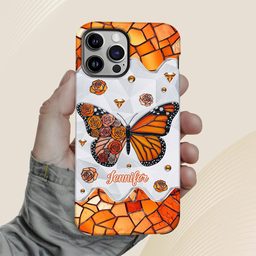 Beautiful Butterfly - Personalized Butterfly Full Print Phone Case