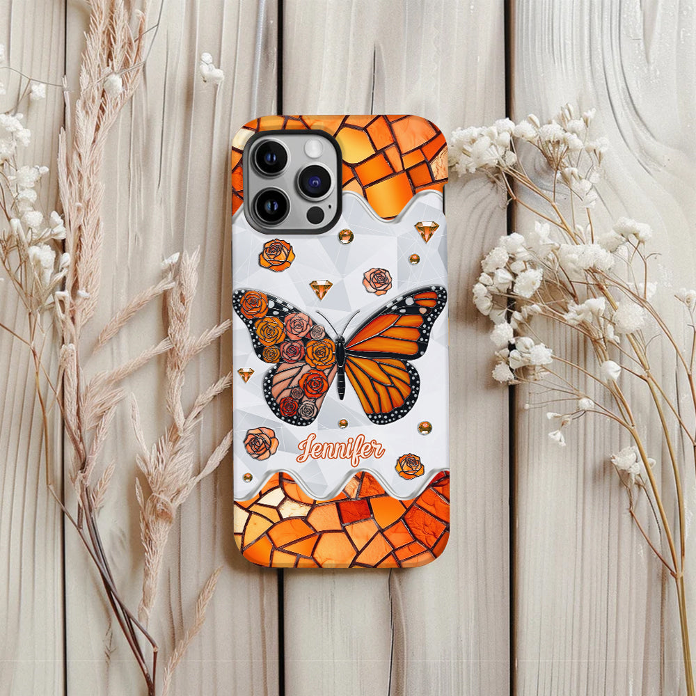 Beautiful Butterfly - Personalized Butterfly Full Print Phone Case