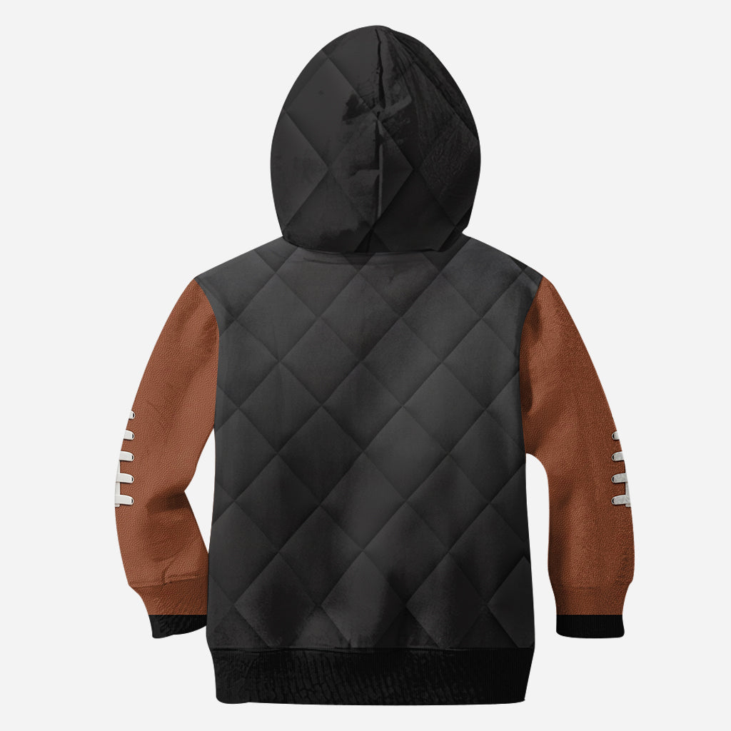 Game Day Football Mom, Girlfriend, Wife - Personalized Football Hoodie and Leggings