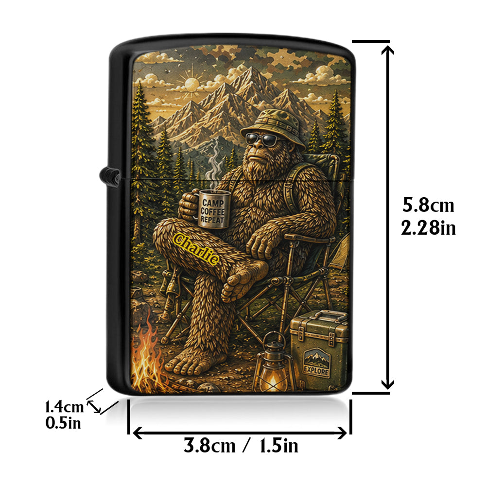Camping Geschenkidee - Personalisierter Camping Feuerzeug