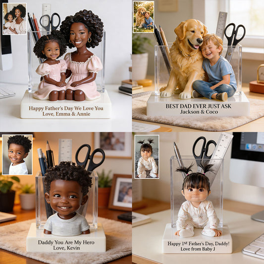 Perfektes Geschenk zum Vatertag - Personalisierter Acryltopf