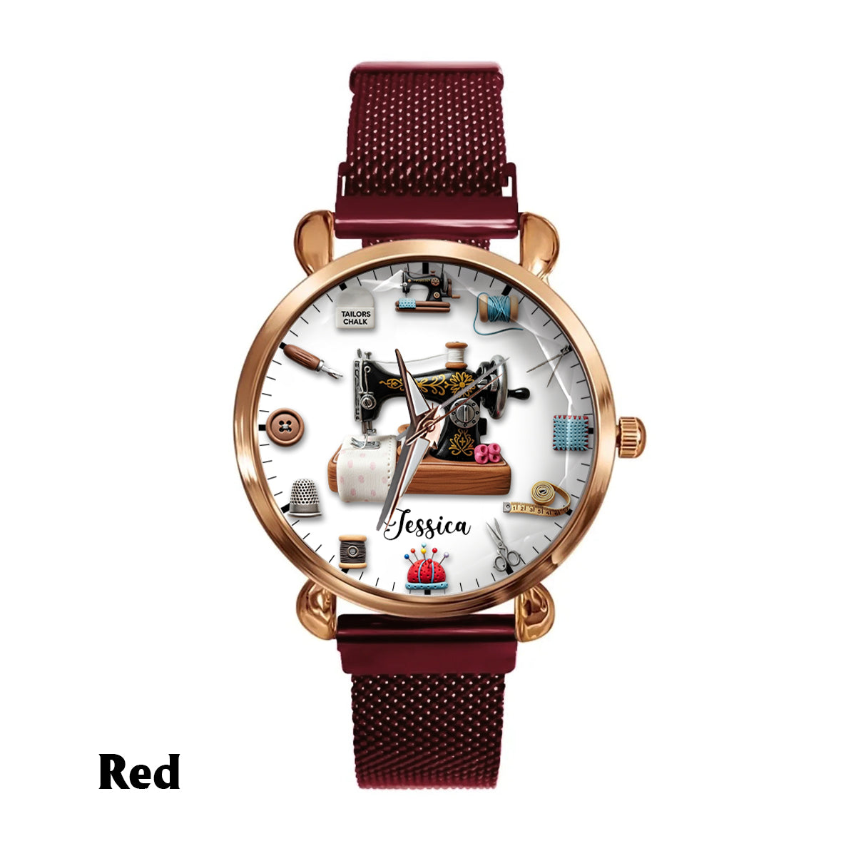 Love Crafting - Personalized Sewing Women Hand Watch