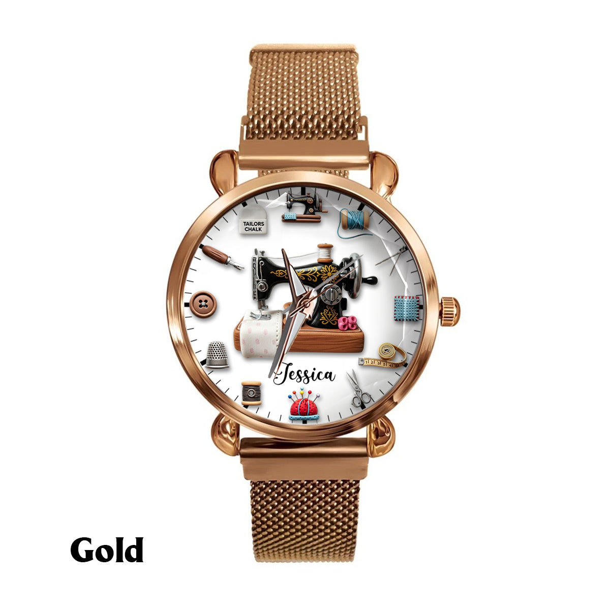 Love Crafting - Personalized Sewing Women Hand Watch
