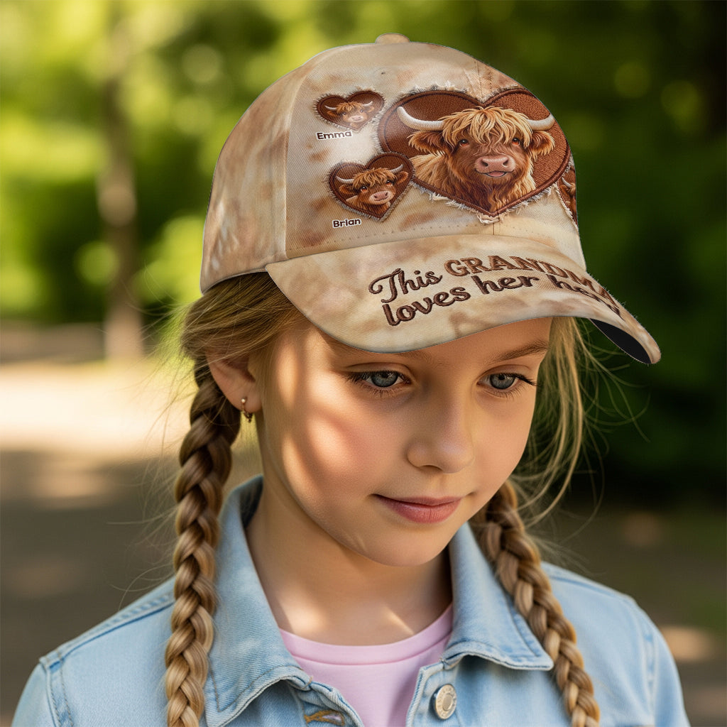 This Mama Loves Her Herd - Personalized Mother Classic Cap