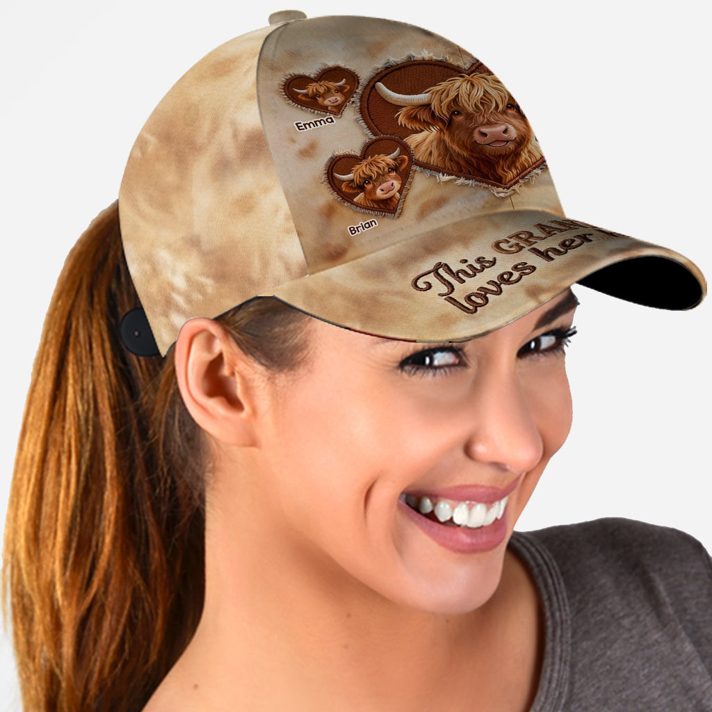 This Mama Loves Her Herd - Personalized Mother Classic Cap
