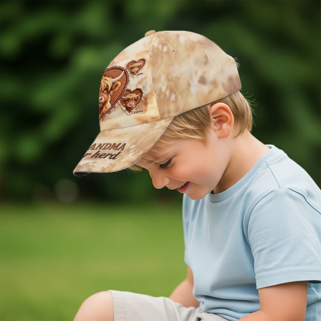 This Mama Loves Her Herd - Personalized Mother Classic Cap