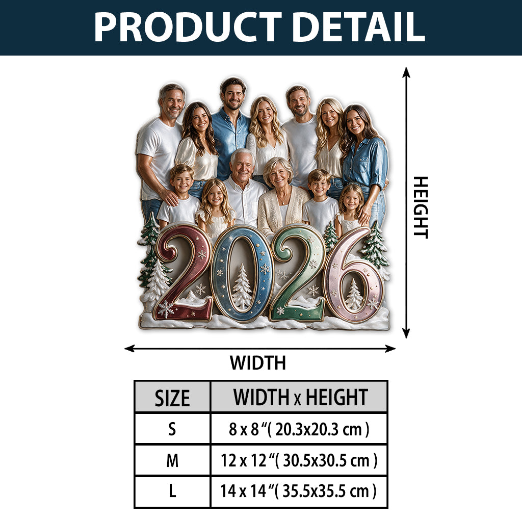 Custom Any Photo - Personalized Family 3D Printed Cut Metal Sign