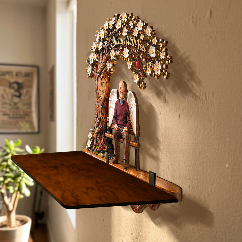 Whiskey Raumdekoration - Personalisierte Whisky Holz Wandregal